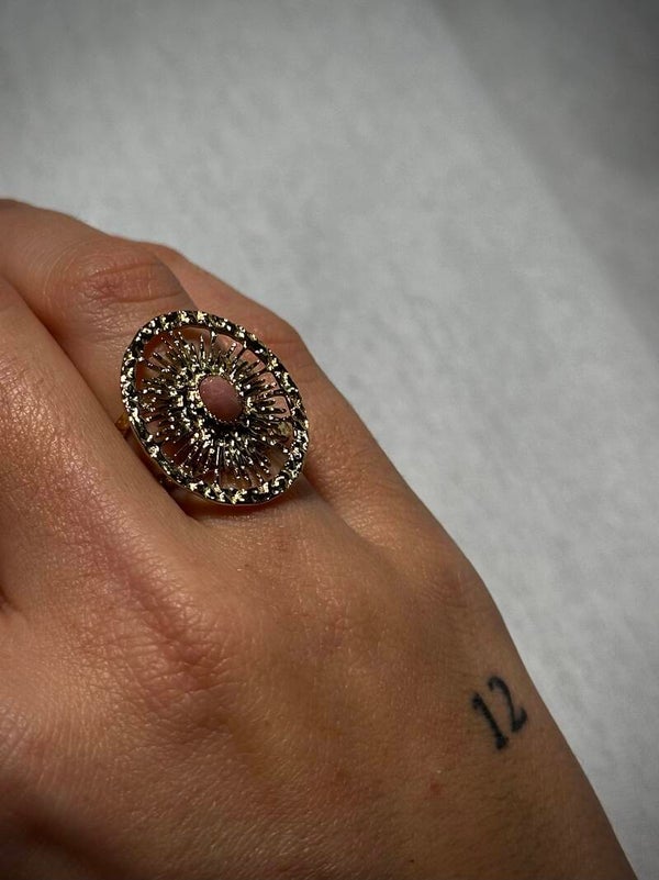 Gouden vintage ring