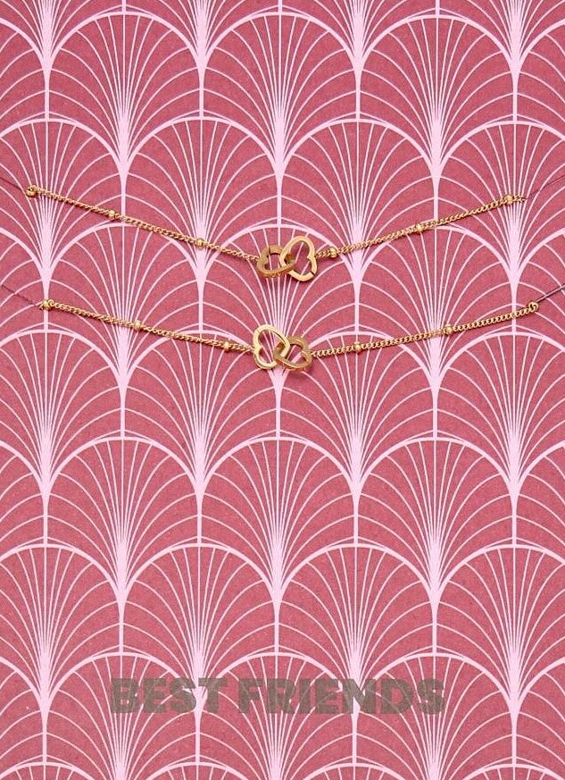 Gouden best friends armbanden