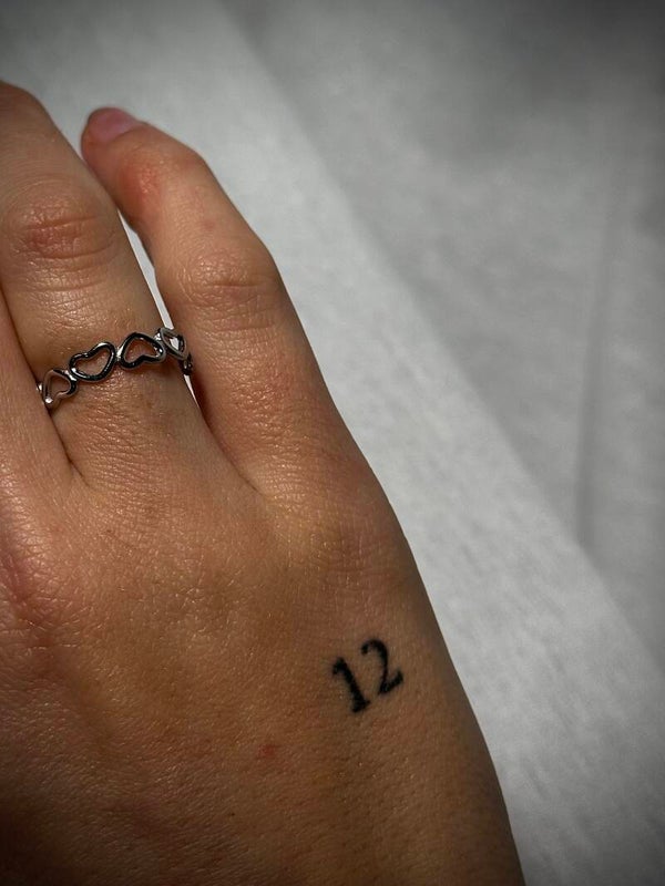 Ring kleine hartjes zilver