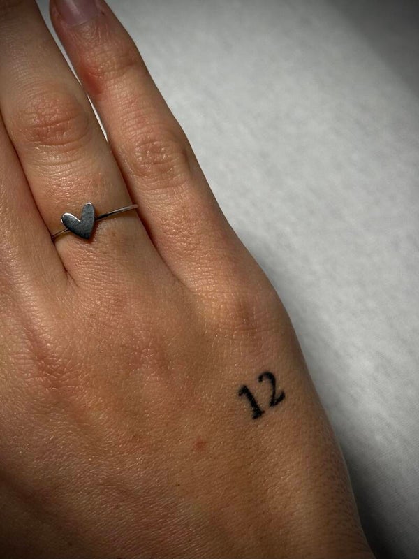 Ring mini hart zilver