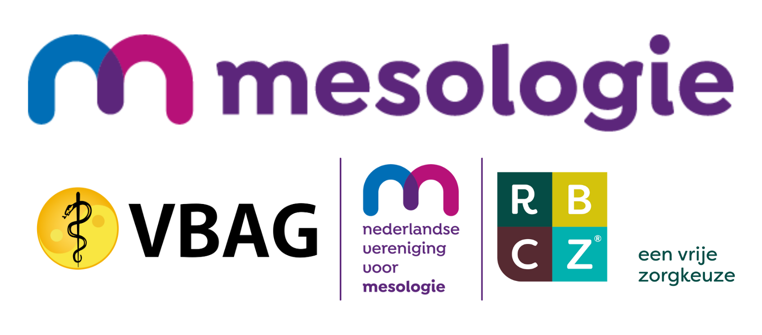 Aangesloten bij VBAG, Nederlandse Vereniging voor Mesologie en RBCZ