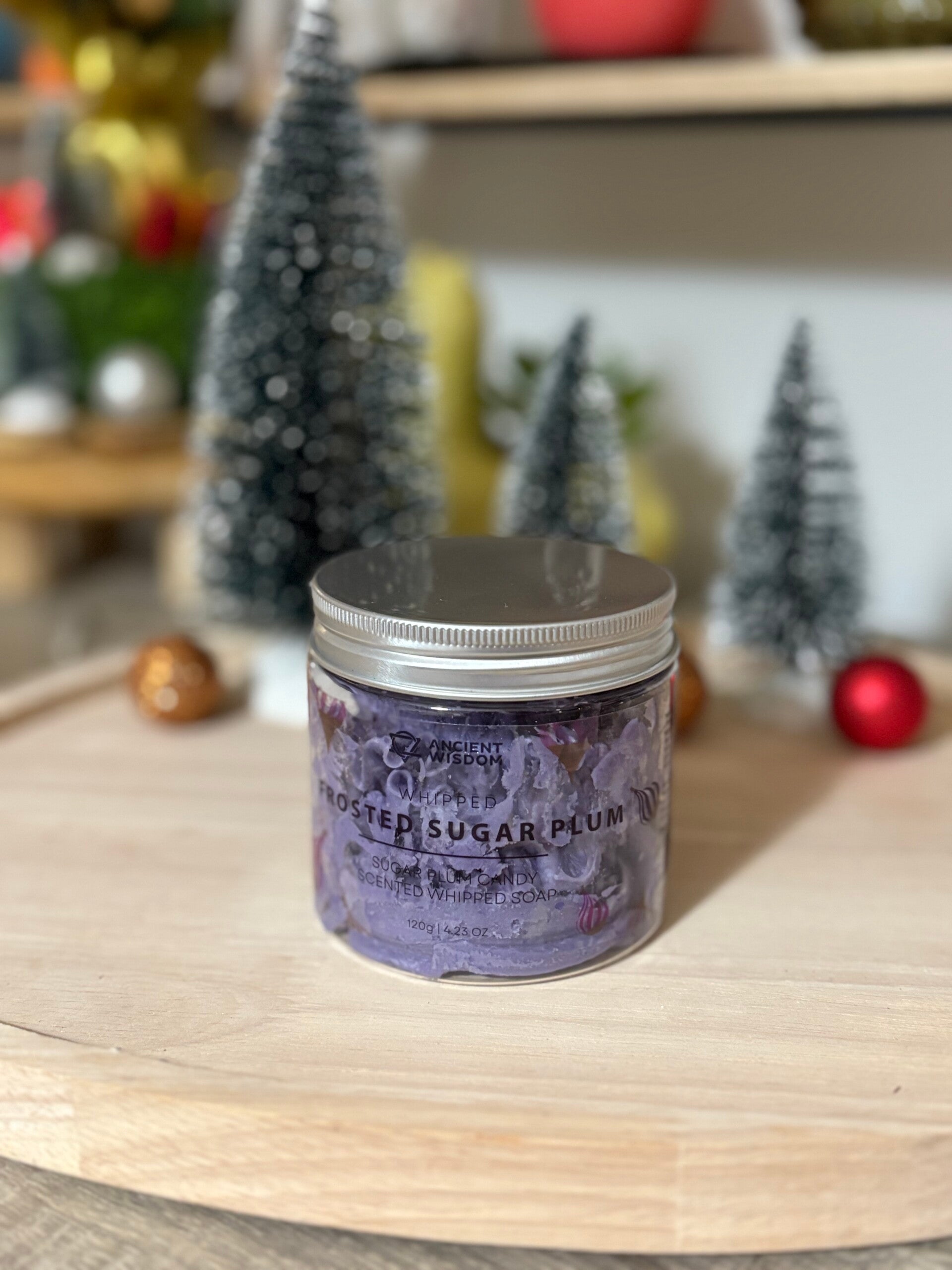 Frosted Suikerpruim Slagroomzeep