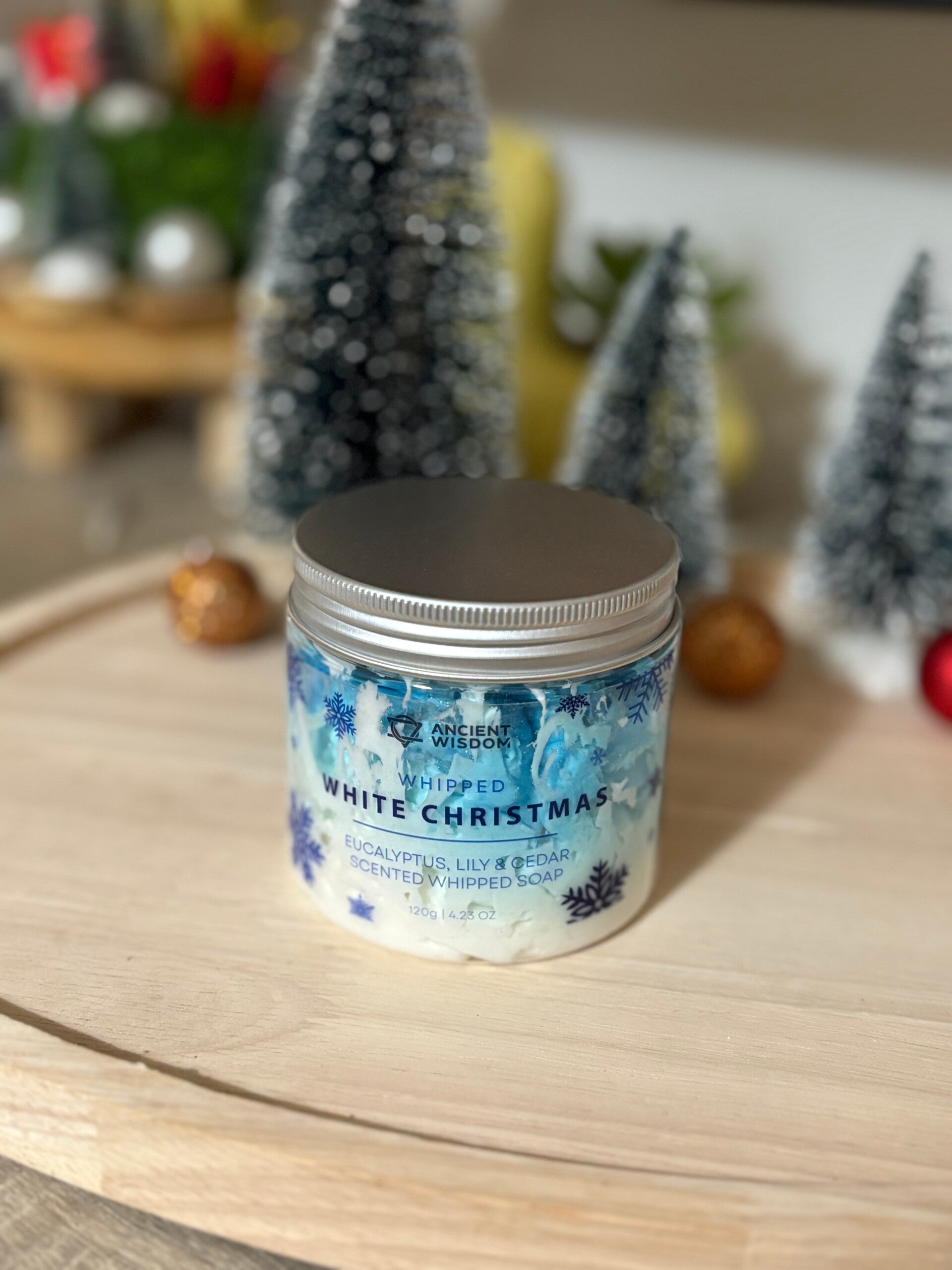 Witte Kerst Slagroomzeep