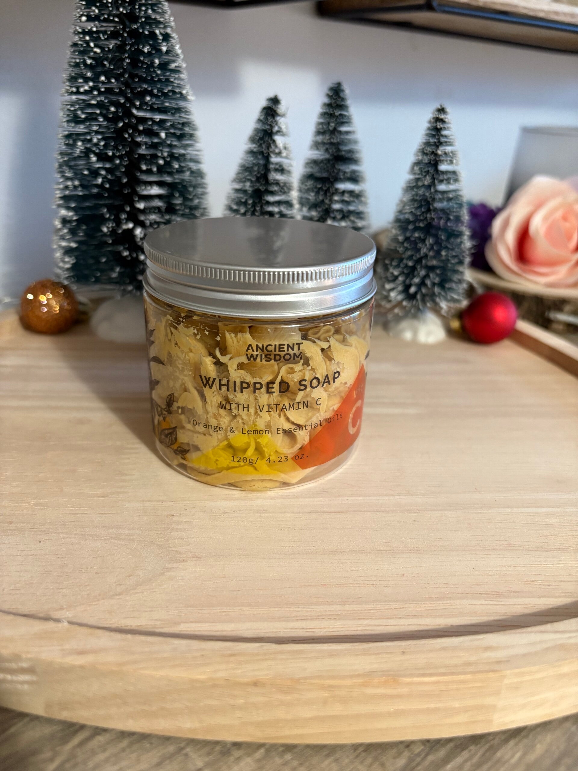 Slagroomzeep sinaasappel en citroen