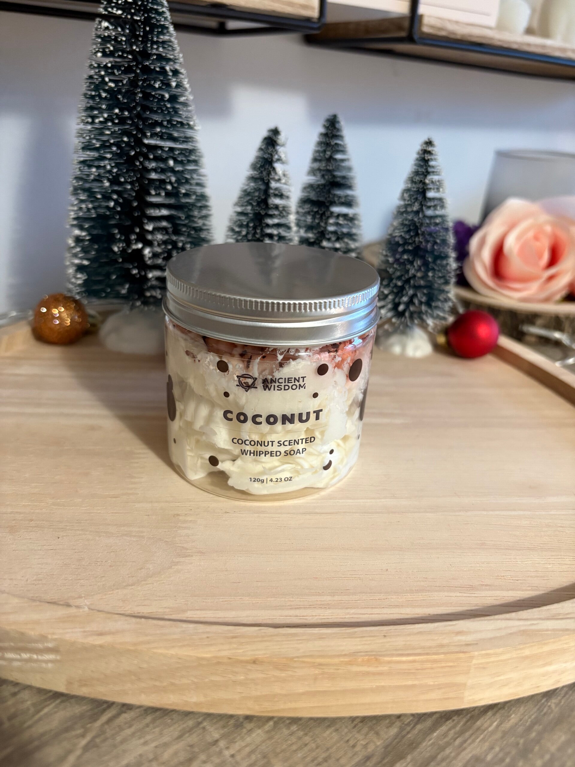 Slagroomzeep kokosnoot