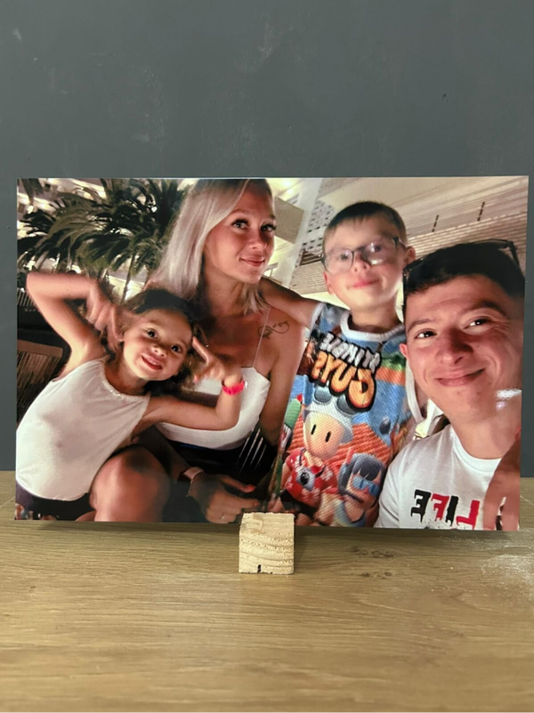 🖼️ Gepersonaliseerde foto op metalen plaat