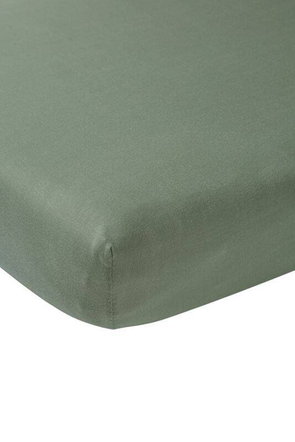 Hoeslaken co-sleeper Uni - Forest Green