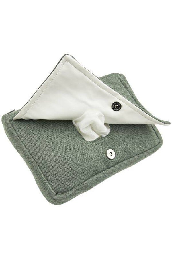 Billendoekjesetui Knit Basic - Forest Green