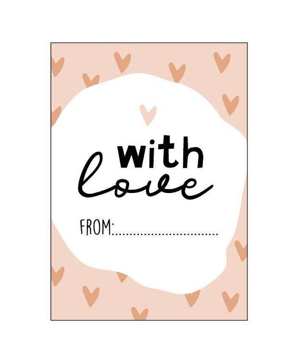 Ansichtkaart With love