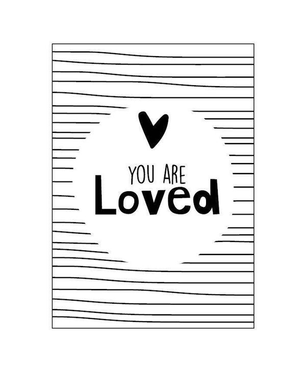 Ansichtkaart You are loved