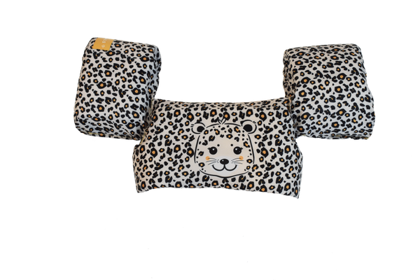 Puddle Jumper Beige Panterprint 2-6 jaar