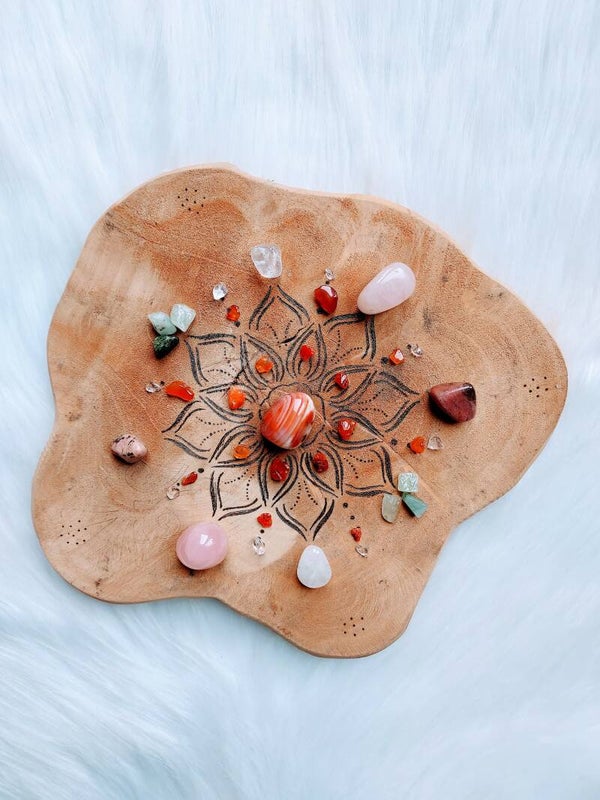 Crystal grid ' Liefde'