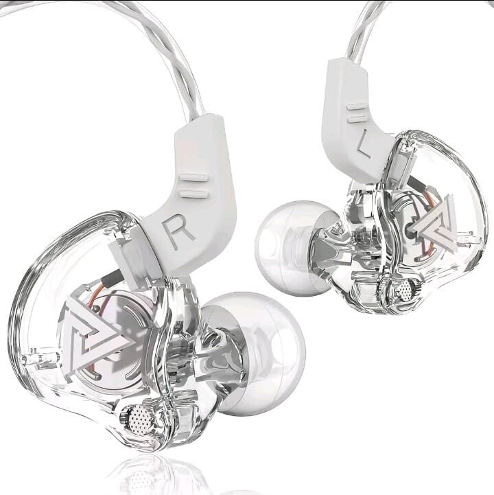 QXZ AK6 Auriculares con cable para correr, Microfono, Hifi, deportivos, Monitores de musica , para juegos .
