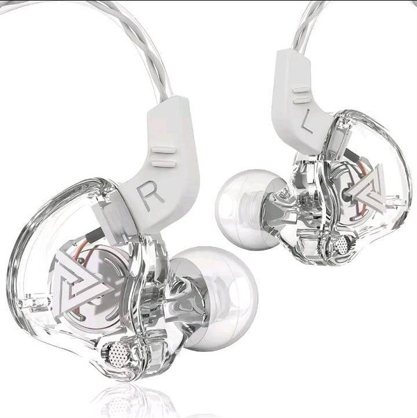 QXZ AK6 Auriculares con cable para correr, Microfono, Hifi, deportivos, Monitores de musica , para juegos .