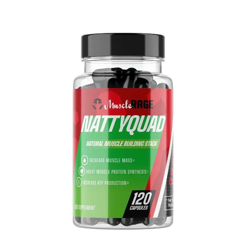 MuscleRAGE NATTYQUAD120 caps