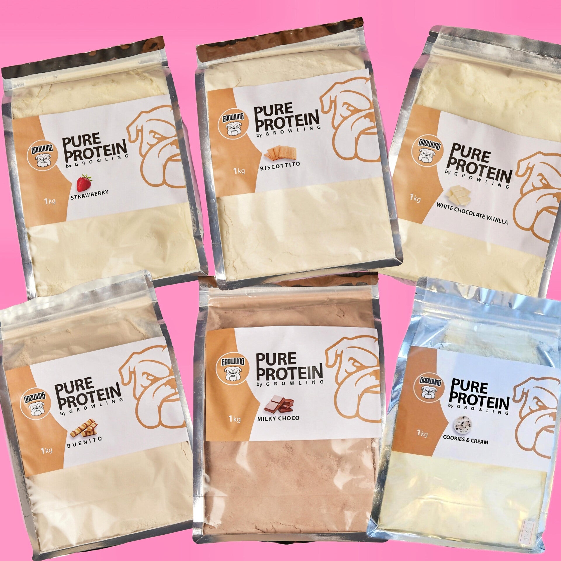 GROWLING PURE WHEY 1kg