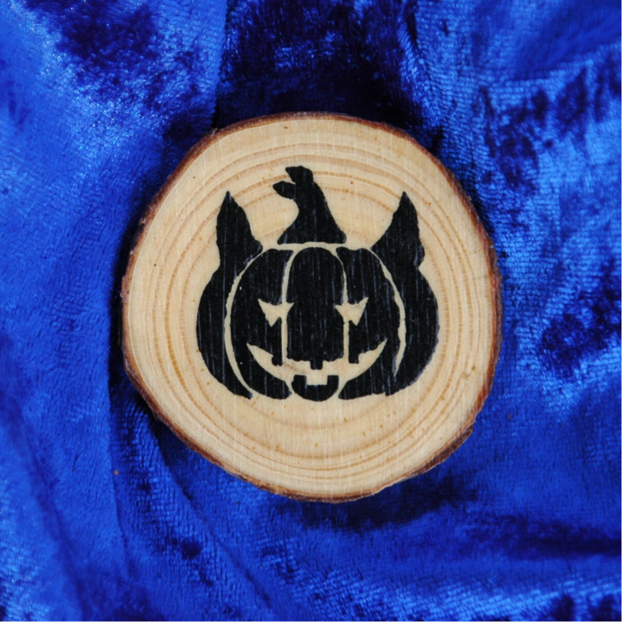 Glücksholz Kürbisgesicht