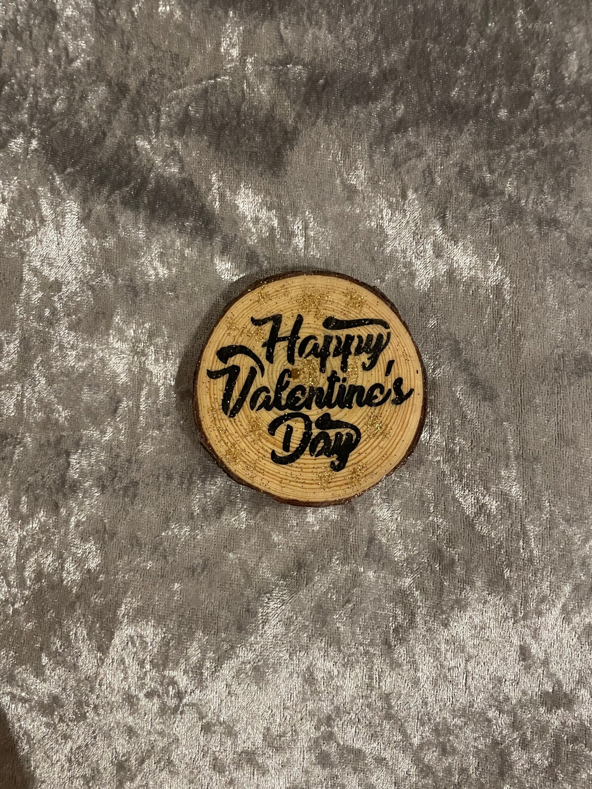 Glücksholz Happy Valentine's Day