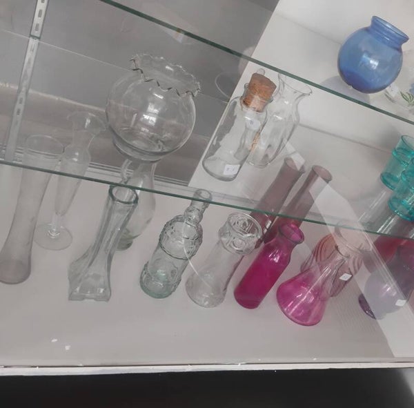 alll assorted vases