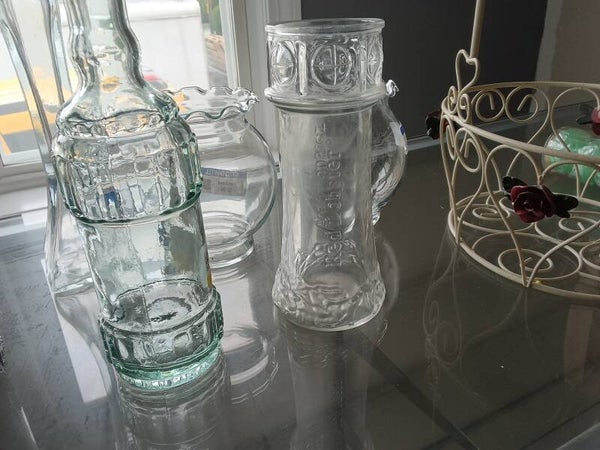vintage red lobster vase