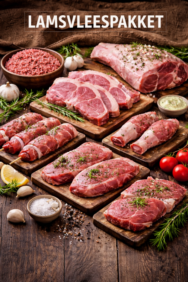 Lamsvlees pakket