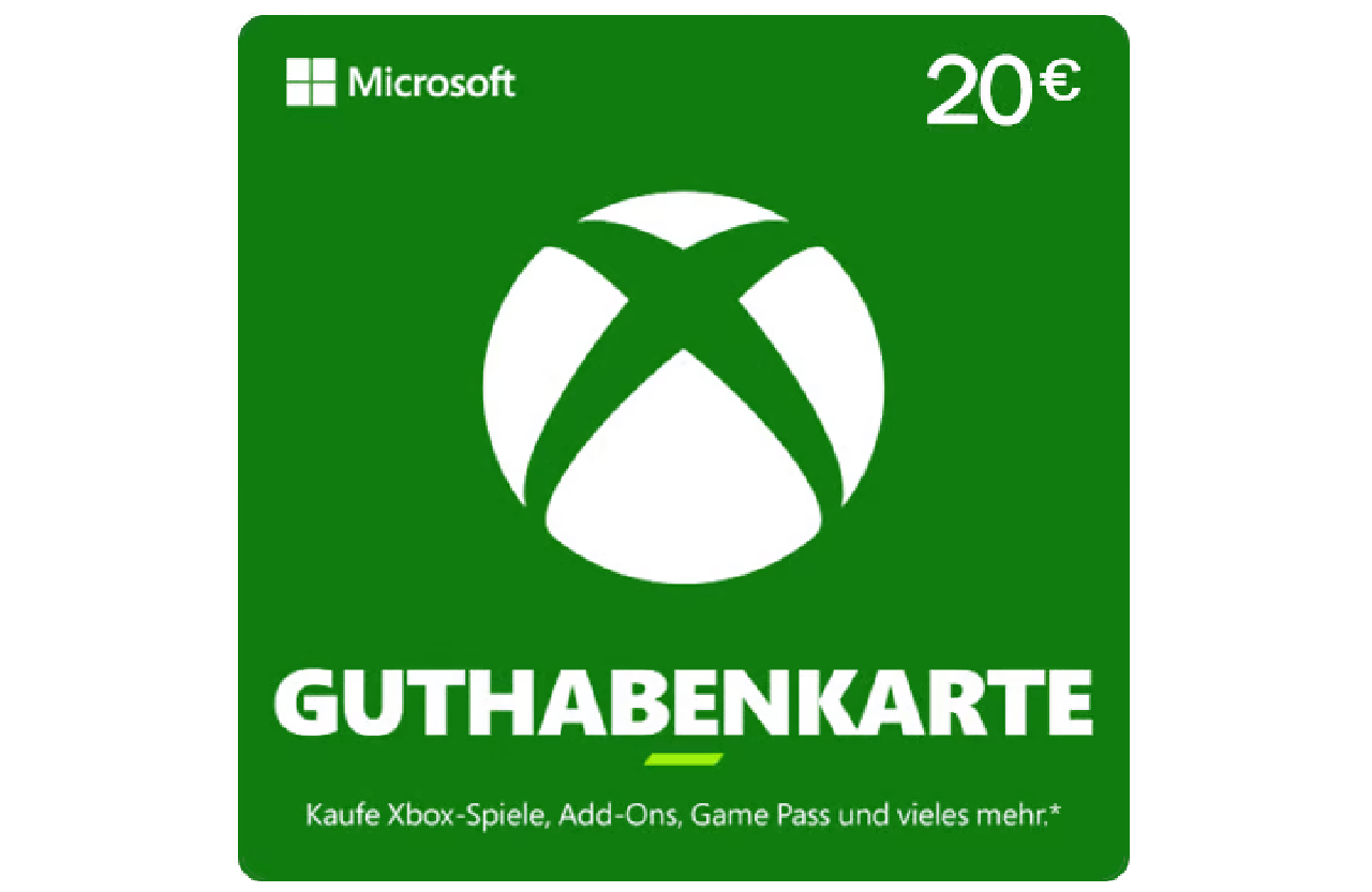 Xbox - 20 € Guthaben