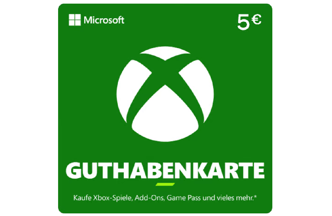 Xbox - 5 € Guthaben