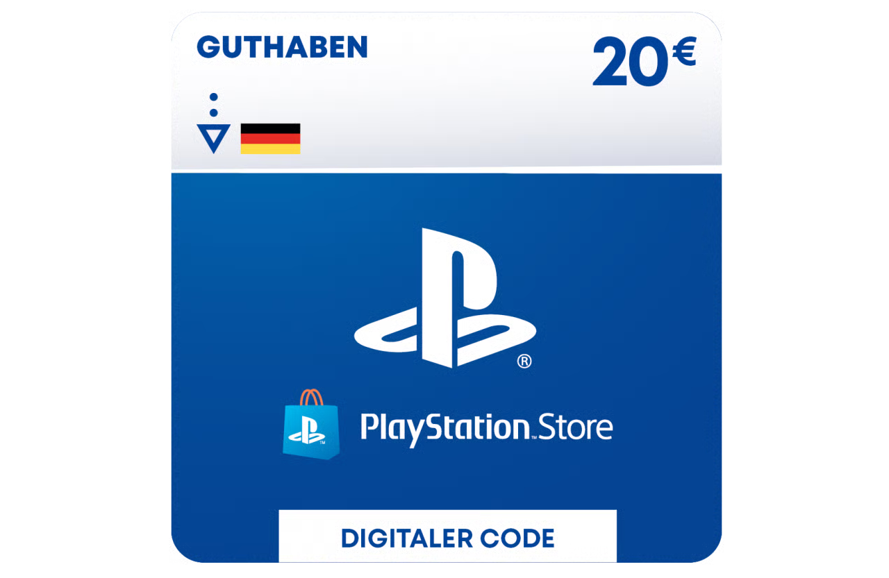 PlayStation Store 20 € Guthaben