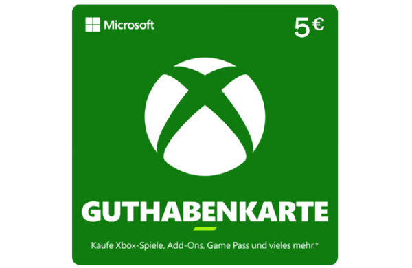 Xbox - 5 € Guthaben