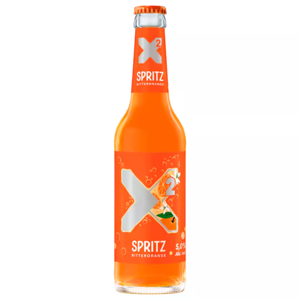 X2 Spritz Bitterorange Bier Mix 0,33l MEHRWEG