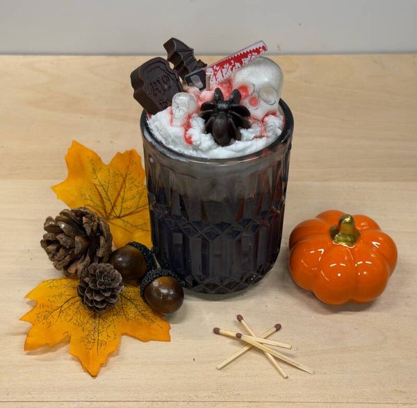 Herfts en Halloween collectie gruwelijk glas