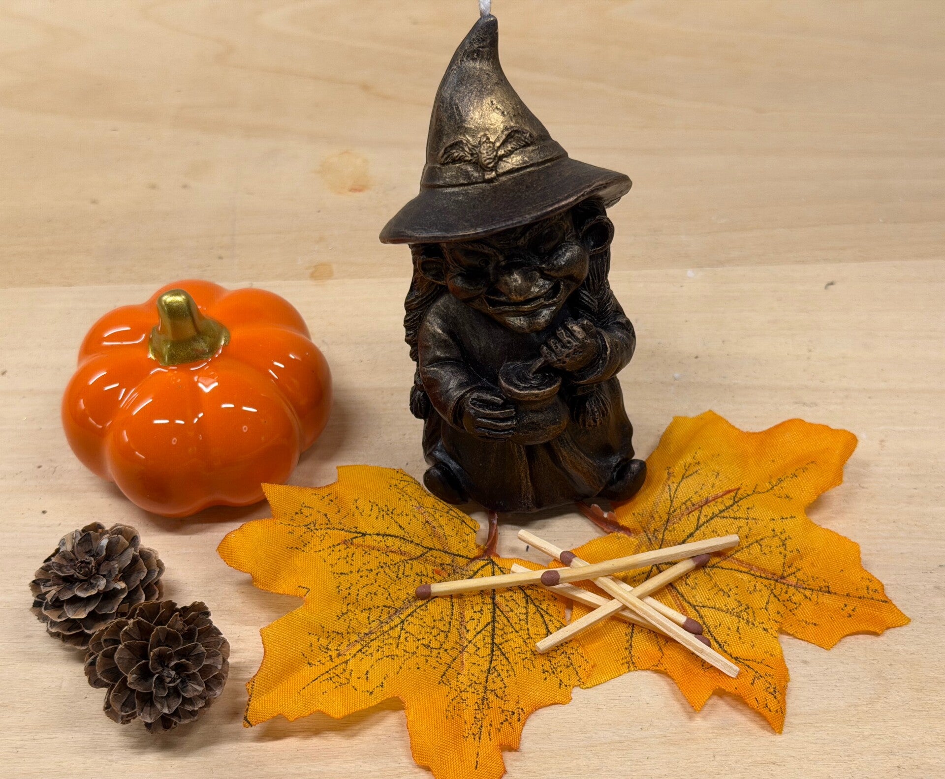 Herfst en Halloween collectie heks
