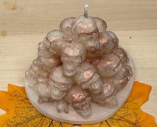 Herfst en Halloween collectie berg van skulls