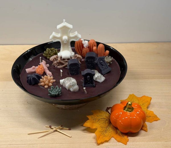 Herfst en Halloween collectie kerkhofgruwel