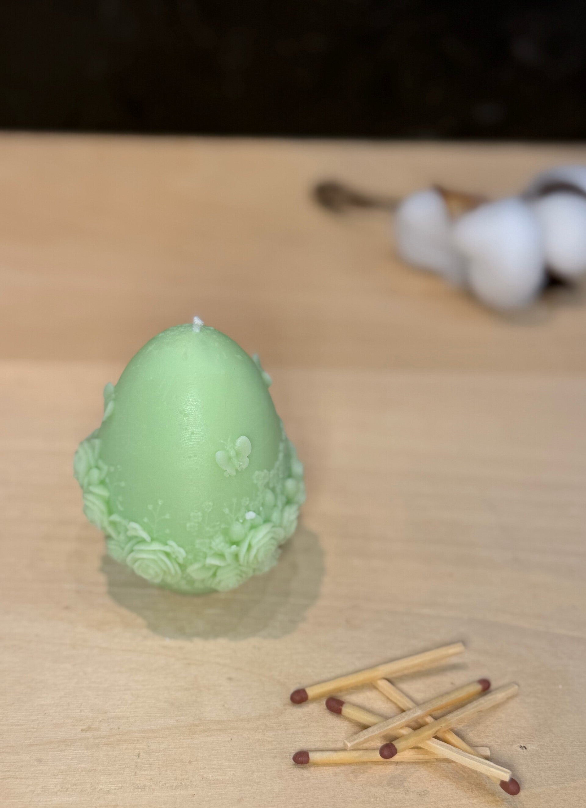 Happy Easter paasei met bloemen S