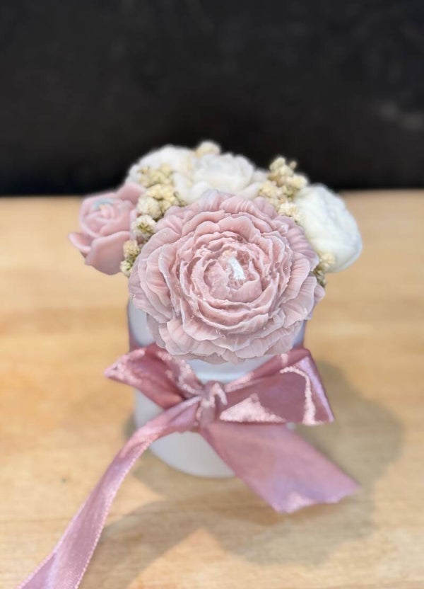 Bouquet Candel bedankje