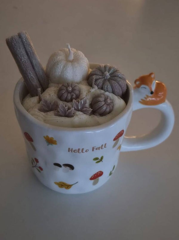 Herfst en Halloweencollectie Hello Fall tas met vosje en pompoenen