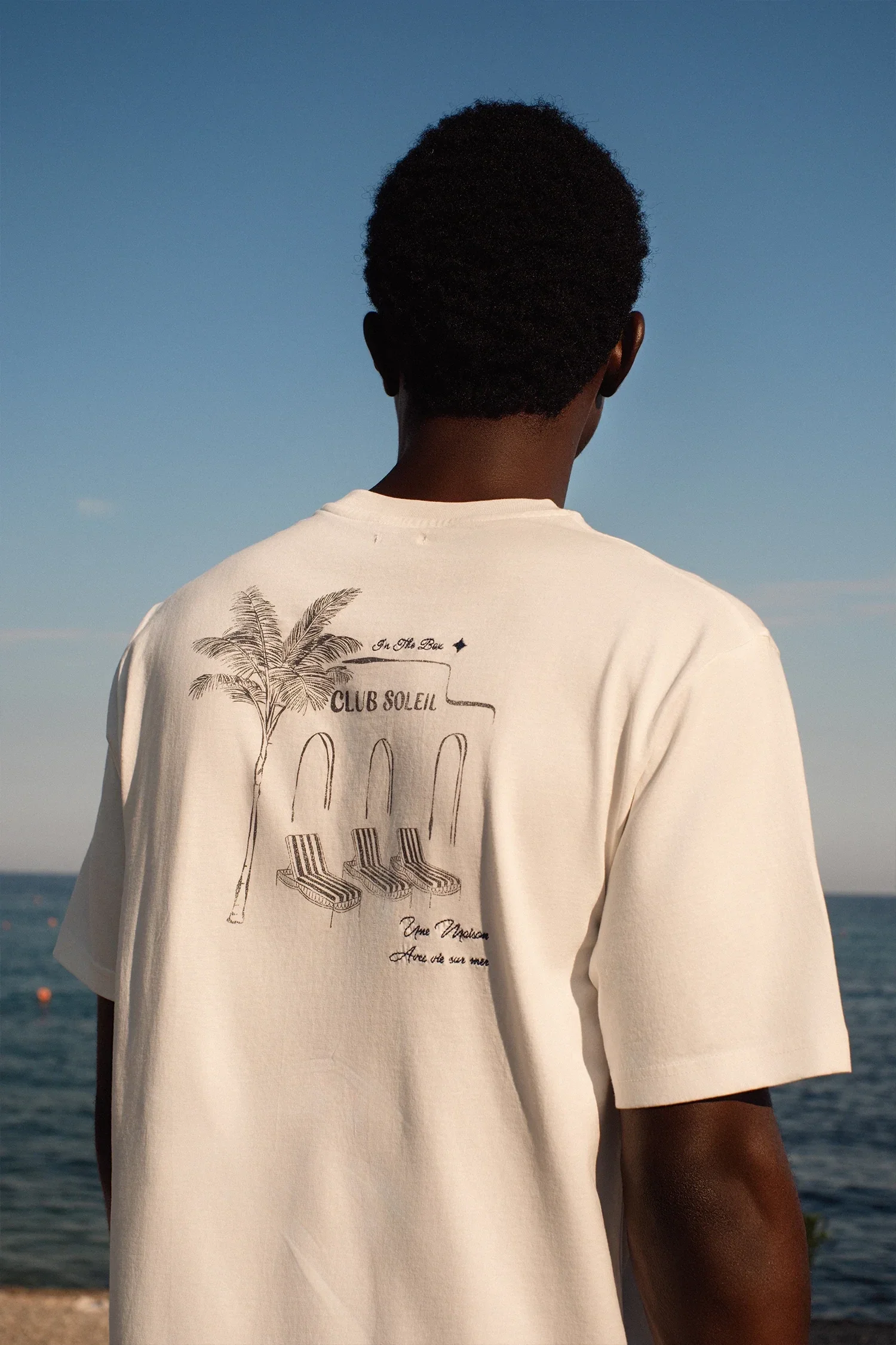 T.SHIRT VIE SUR MER PANNA - InTheBox