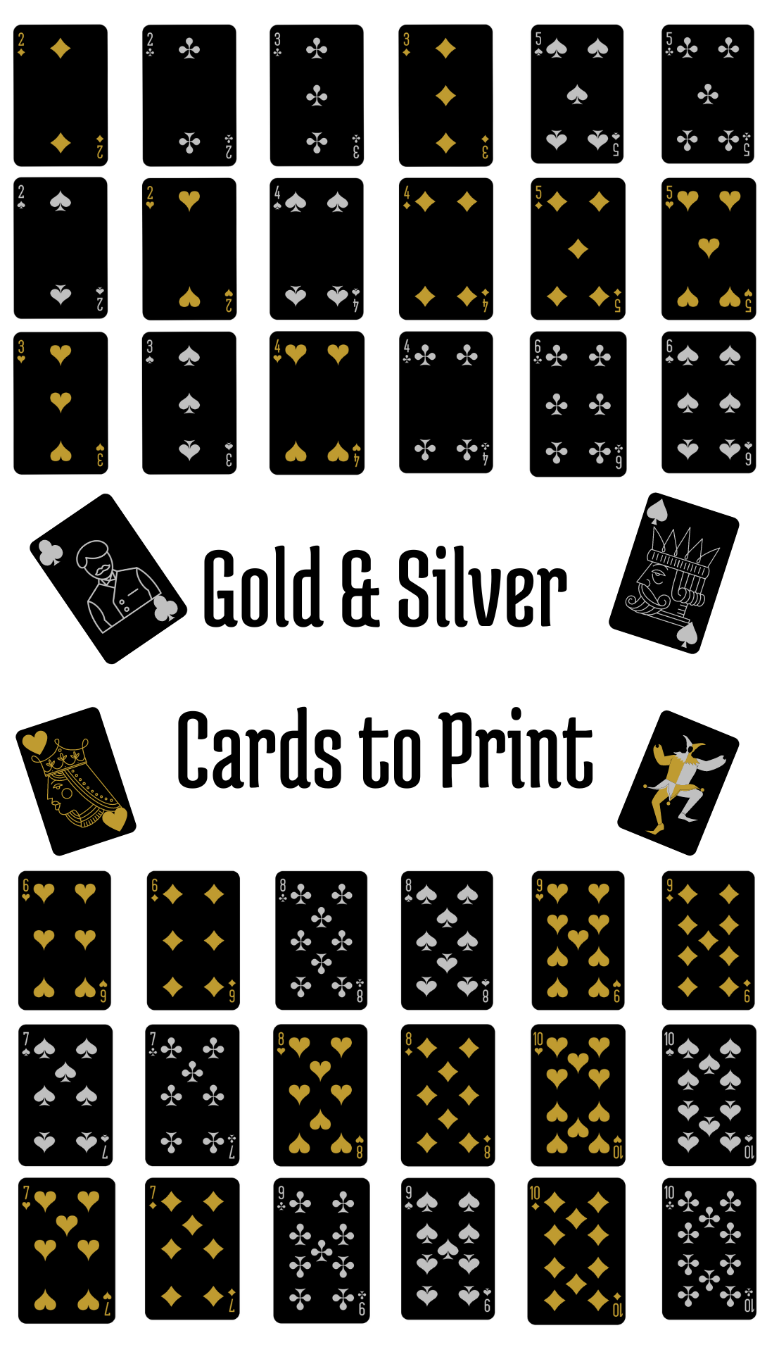 Printable Card Games / Printable Party Games | Games4Parties