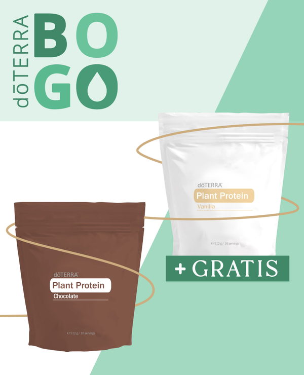dōTERRA BOGO: Chocolate Plant Protein + Vanilla Plant Protein