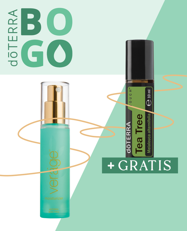 dōTERRA BOGO: Verage Moisturiser + Tea Tree Touch