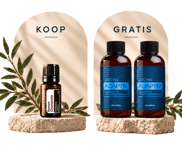 dōTERRA BOGO: Roman Chamomile + 2x Adaptiv Badolie