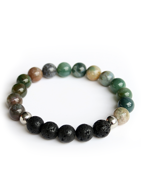 Armband Indian Agaat (10mm)