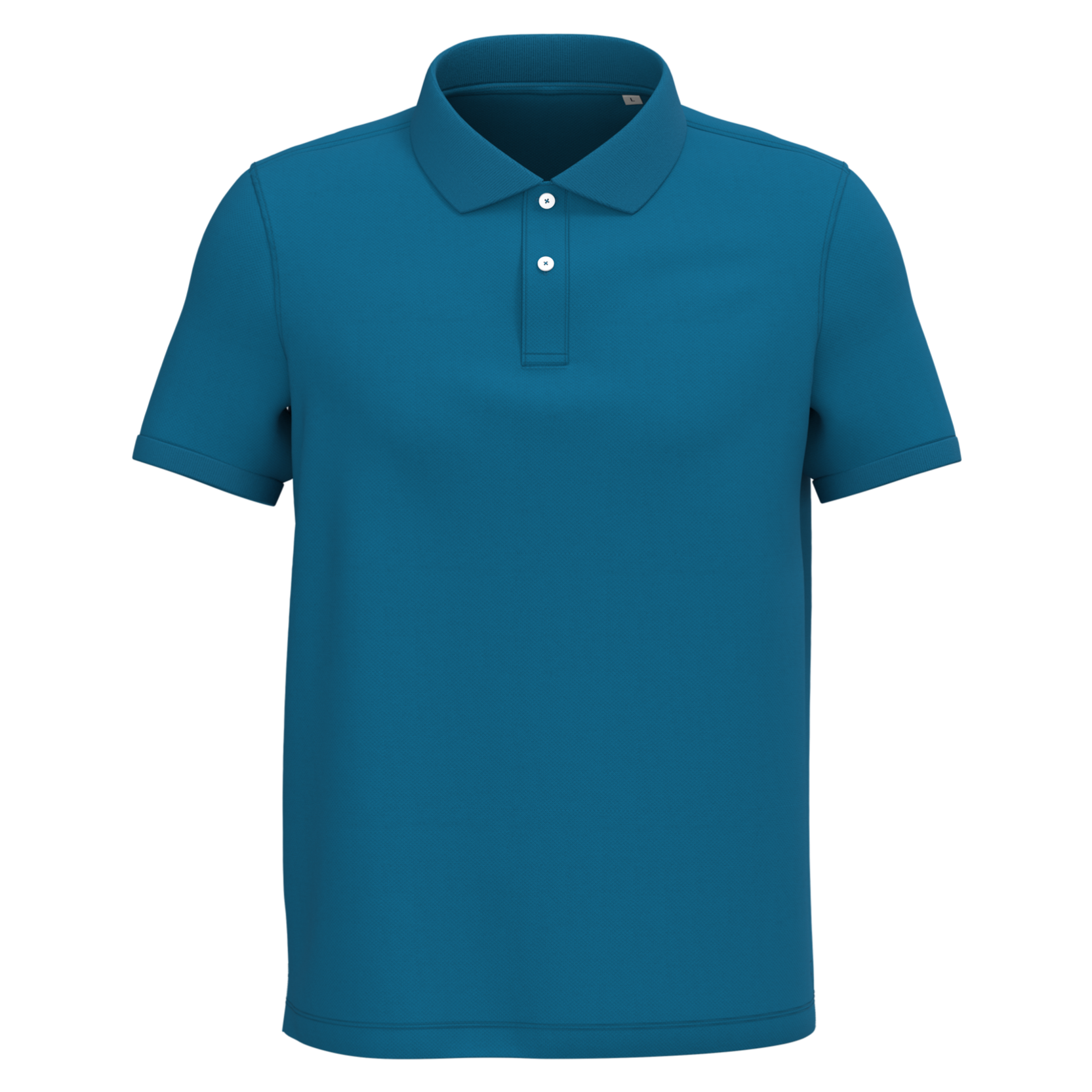 Polo écoresponsable maille piquée homme