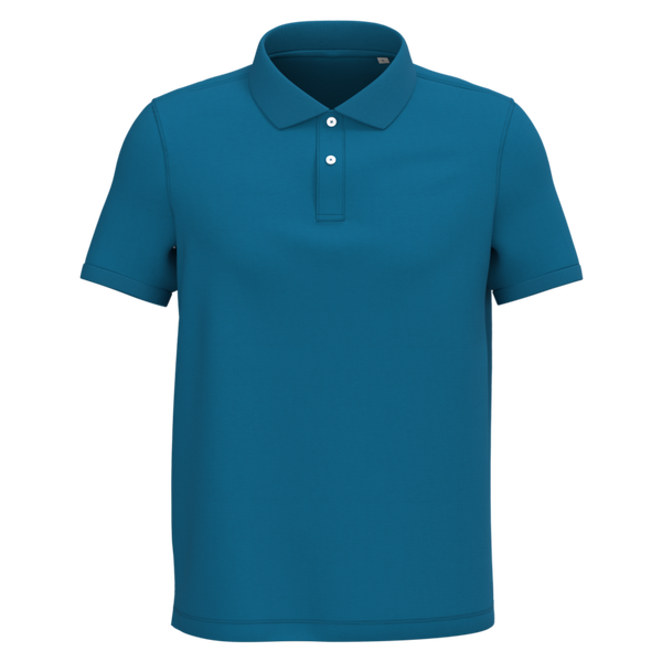 Polo écoresponsable maille piquée homme