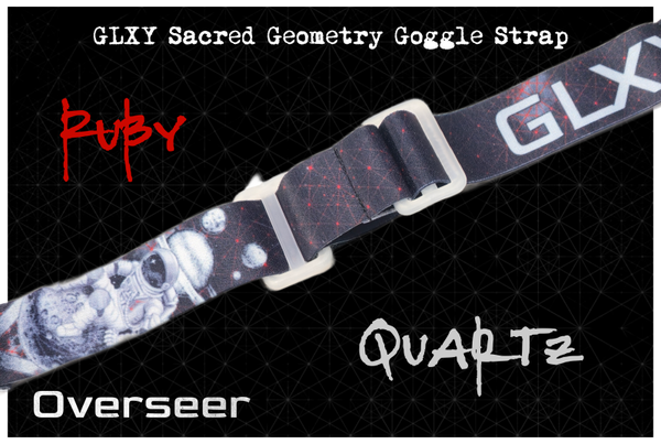 GLXY Sacred Geometry Goggle Straps