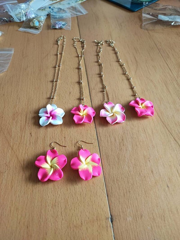 boucle d'oreille fleur