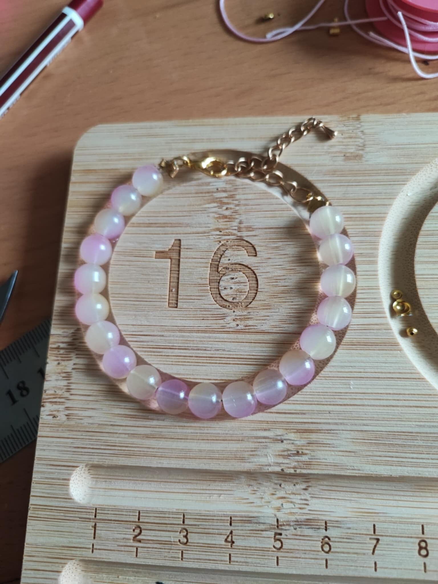 bracelet avec chainette d'extension