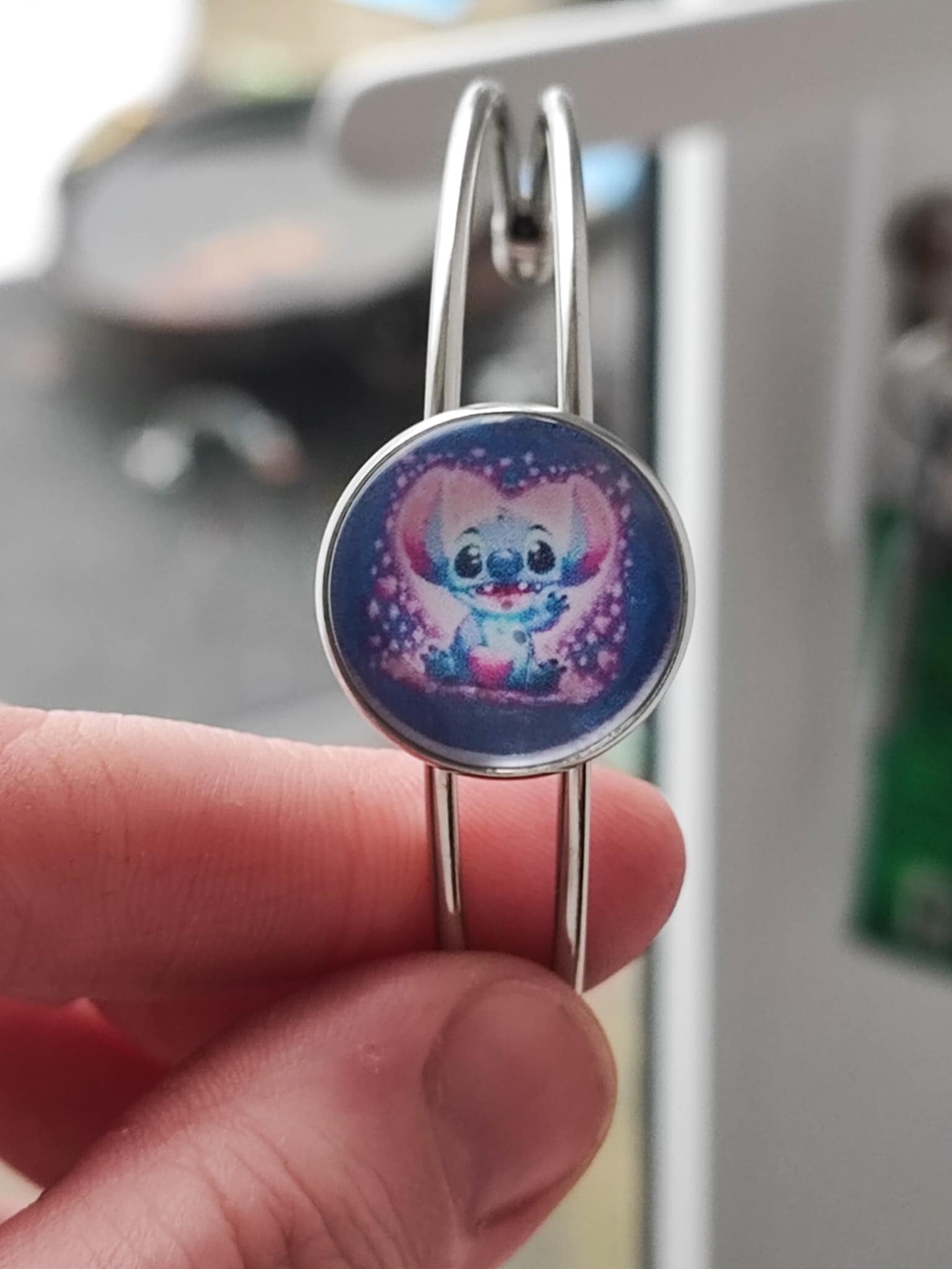 bracelet jonc thème stitch