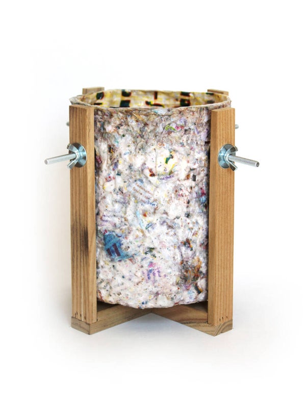 D.I.Y. Offgrid Paper vase